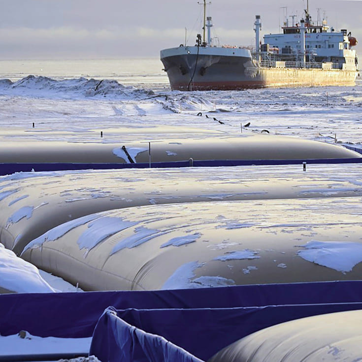 Полевые склады горючего и мобильные нефтебазы
